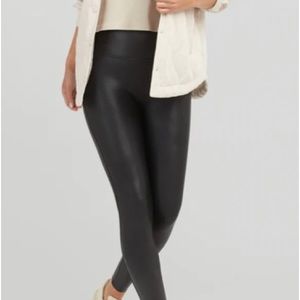 Spanx Faux Leather Leggings